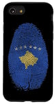 iPhone SE (2020) / 7 / 8 Kosovo Flag Fingerprint It is in my DNA Gift for Kosovars Case
