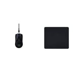 Razer Viper Ultimate - Ambidextrous Esports Gaming Mouse Powered by HyperSpeed Wireless Technology Black & Gigantus V2 Large - Soft Large Gaming Mouse Mat for Speed and Control Black