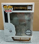 Pop! Movies: The Lord Of The Rings - Frodo Baggins 444 Vinyl Figure (Bundled With Pop Box Protector Case