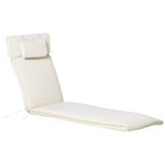 Garden Sun Lounger Chair Cushion Reclining Relaxer Indoor Outdoor