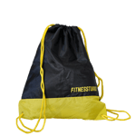 Fitnesstukku Stringbag, Black/Yellow