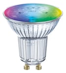 LED-lampa, Smart+ WiFi, multifärg, PAR16, Spot GU10, dimbar, 4,9 W