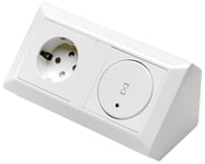 Elko timerkit med hörnbox fjällvit EKO03430