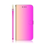Mirror iPhone Xs fodral - Rosa Rosa