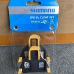 2x Genuine Shimano SM-SH11 Cleatset 6 Degree Float SPD-SL Road Bike Pedal Cleats