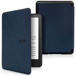 Lifeant 1, Tissu Etui, Coque Magnétique Auto Réveil/Sommeil, avec Support Pliable Étui 6.0 pour 2022 Kindle,Bleu