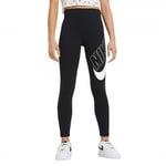 Nike Girls Favorites Graphic Print Sports Leggings - XL