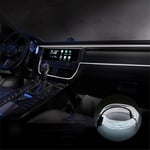 Bils interiörljus, 5m bil LED-list, 5v automatiska interiör LED-list, lämplig för alla bilmodeller omgivande ljus (vit)