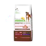 Natural Trainer Sensitive No Grain Adult Medium/Maxi Single Protein med fläsk & potatis - 12 kg