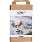 Creativ - DIY Kit Kintsugi, Underlägg, blå, guld, ljusröd, vit, 1 förp. - ()