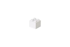LEGO Mini Box 4 - madopbevaringsbeholder - hvid