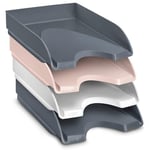 Brevkorg CEP Mineral 4-korg grå-vit-rosa