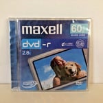 Maxell DVD-R Mini Double sided Camcorder DVD-R 60min (2.8GB) New & Sealed