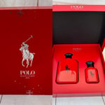 Ralph Lauren POLO Red Eau de Toilette 125ml & 40ml Travel EDT Gift Set