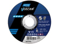 Norton Clipper Flexblad Vulcan A 41 125X22,2X2,5 För Stål (66252925443)