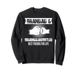 grandad & grandson the perfect chaos team grandpa Sweatshirt
