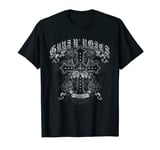 Guns N' Roses Official Vintage White Cross T-Shirt