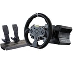 Moza R5 Racing Simulator (R5 direct-drive wheelbase, ES Steering Wheel, SR-P Lite Pedal)