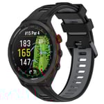 Garmin Approach S70 47mm Klockarmband i Silikon - Svart / Grå