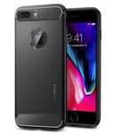 iPhone 8 Plus Case, Spigen® iPhone 7 Plus Case [Rugged Armor] Resilient [Black] Ultimate protection from drops and impacts for iPhone 8 Plus (2017) iPhone 7 Plus (2016)