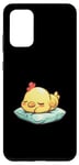 Coque pour Galaxy S20+ Poulet mignon endormi | Animal endormi fatigué