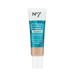 No7 Protect & ADVANCED All in One Foundation honey
