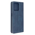 Wallet Case for Realme C53 Abstract Cubic Pattern Geo Collection Blue