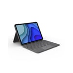 Logitech Folio Touch Keyboard cover for iPad Air 10.9-tommer Grå