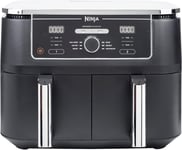 Ninja Foodi Dual Zone Air Fryer MAX 2 Drawers 8 Portions, 6-In-1| All Sizes |
