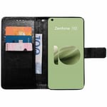 Lommebokdeksel 3-kort Asus Zenfone 10 - Sort