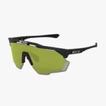 Scicon Aeroshade Kunken cykelglasögon Matte Carbon Green Trail