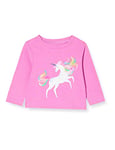 Hatley Baby Girls' Long Sleeve Tee T-Shirt, Prancing Unicorn, 9-12 Months
