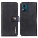 SKALO OnePlus 11 5G KHAZNEH Premium Lompakkokotelo PU-nahasta - Musta
