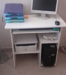 Small Computer Desk Home Office Pc Laptop Writing Study Table Furniture Compact