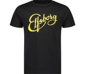 LOGO TEE SR Barn SVART XXL