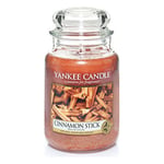 Yankee Candle Scented Candle Cinnamon Stick Large Jar Candle Burn Time Up To 15