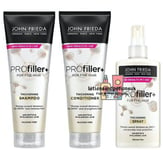 John Frieda Profiller Shampoo, Conditioner and Thickening Spray - ALL