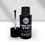 BLACK Leather Touch Up Paint 15ml for bags, shoes, purses, furniture etc