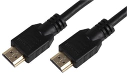 PROCEPTION High Speed HDMI Lead Male to Male, Gold Contacts, 10m Black