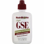 NutriBiotic, Vegan GSE Grapefruit Seed Extract, Liquid Concentrate, 2 fl oz NEW