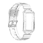 Fitbit Charge 4 klockarmband i silikon - Transparent