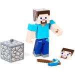 Minecraft Steve Comic Maker Action Figure New Kids Childrens Toy Mattel