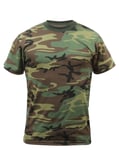 Rothco T-shirt - Många Kamouflage (Sky Blue Digital Camo, M) M Sky Camo