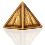 Puckator Pyramid Decorated with Geroglifs in Resin, 8 x 8 x 8 cm, Mixed, Height Width Depth 8cm