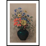 Gallerix Poster Wildflowers By Odilon Redon 21x30 5111-21x30