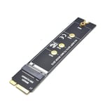 Only Adapter Card M2 SSD adaptateur connecteur M.2 SATA SSD convertisseur adaptateur Riser carte pour MacBook Air A1465 A1466
