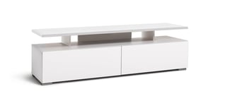 Habitat Floating Top TV Unit - White