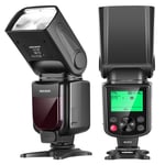 Neewer NW645-C TTL GN58 Camera Flash Speedlite, HSS 1/8000s with LCD Display Compatible with Canon DSLRs 800D/750D/700D/650D/600D/7D2/7D/6D2/6D/5D4/5D3/5D2/5DS/1D4/1D3/100D/80D/70D/60D/EOSR Cameras