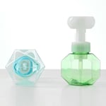 Distributeur de savon en forme de fleur, distributeur de savon en forme de fleur de 300 ml, pompe à mousse, bouilloire rechargeable de voyage de