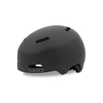 Giro Unisex Quarter Cycling Helmet, Matt Black, Large 59-63 cm UK
